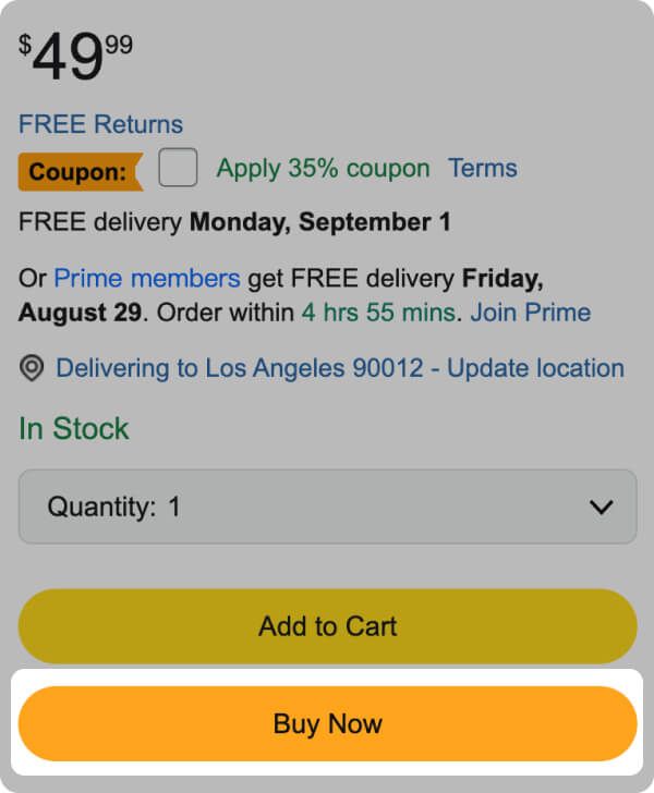 Step 3 Buy Now Mobile